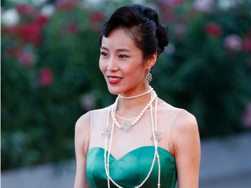 Liang Jingke  red carpet venezia
