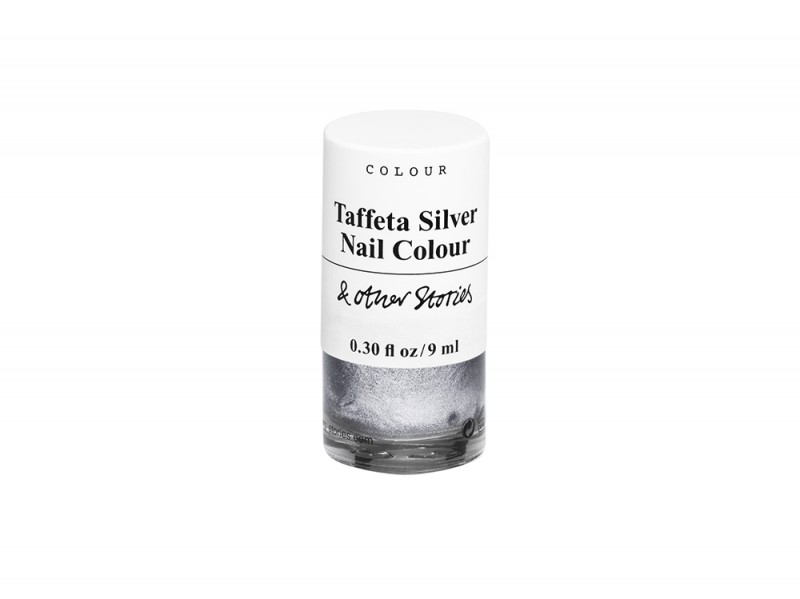 & Other Stories Nail Colour ‘Taffeta Silver’