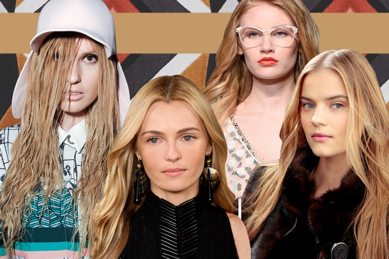 Capelli biondo caramello: il colore di tendenza sulle passerelle