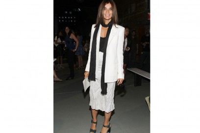 carine roitfeld black and white