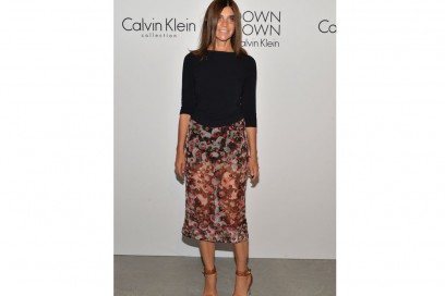 carine roitfeld gonna a fiori