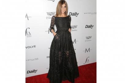 carine roitfeld gown dress nero olycom