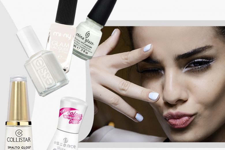 Smalto bianco: per una manicure candida