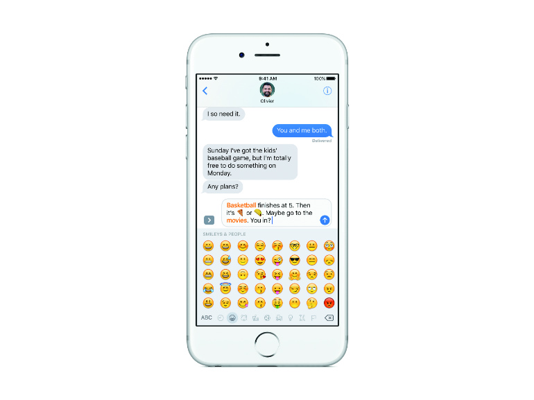 ios 10 emoticon