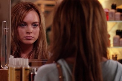 lindsay lohan mean girls specchio