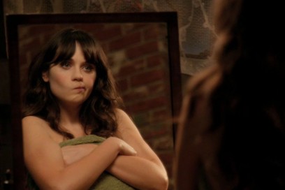 zooey deschanel new girl specchio