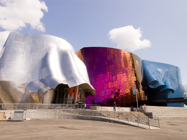 04B Experience Music Project building Seattle Washington USA