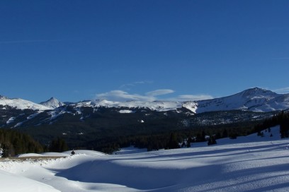 Colorado Vail Pass winter landscape; Shutterstock ID 2325689