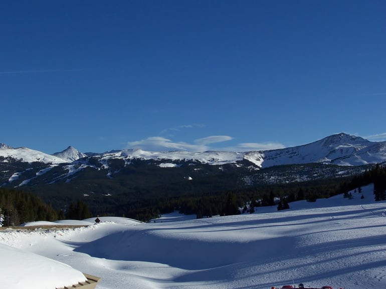 Colorado Vail Pass winter landscape; Shutterstock ID 2325689