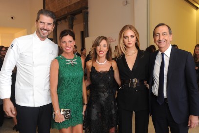 Andrea Berton;Sandra Vecchi Berton;Silvia Grilli;Chiara Ferragni;Beppe Sala