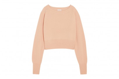 CHLOE Cropped cashmere sweater_NET