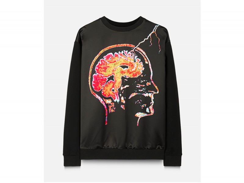 Christopher-Kane-felpa-nera-BRAIN