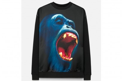 Christopher-Kane-felpa-nera-CHIMP