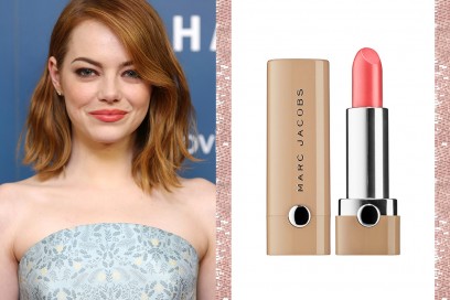 Emma-Stone-rossetto-pesca