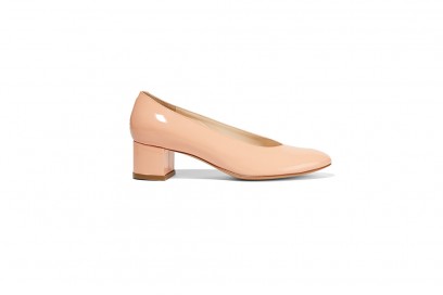 MANSUR GAVRIEL Ballerina patent-leather pumps_NET