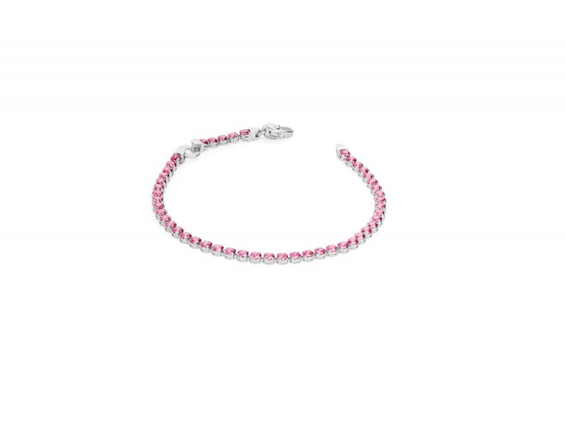 bracciale-tennis-rosato