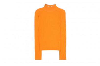 carven-maglia-arancione-collo-alto