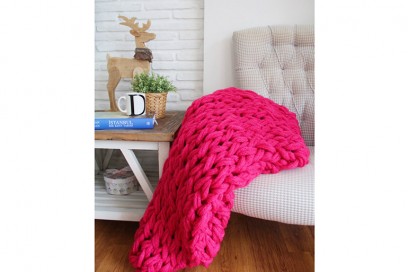 chunky knit blanket 6