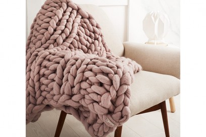 chunky knit blanket 8