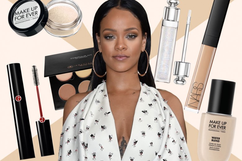 Copia il trucco nude glamour di Rihanna