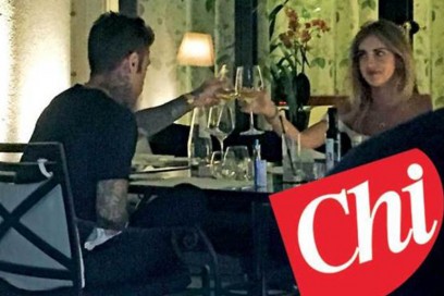 fedez chiara ferragni cena