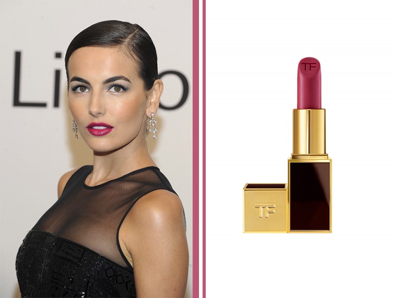 rossetto-fucsia-star-Camilla-Belle-Fuchsia-red-tom-ford-lip-color-showgirl