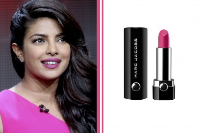 rossetto-fucsia-star-Priyanka-Chopra-Hot-pink-marc-jacobs-le-marc-lip-creme-clara