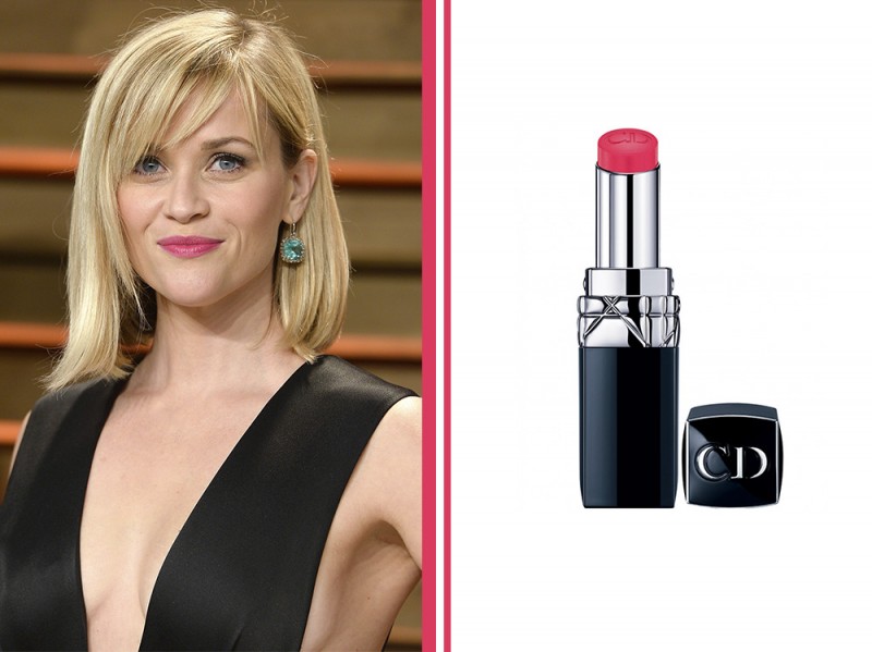 rossetto-fucsia-star-Reese-Witherspoon-Fuchsia-Balm-Lipstick-rouge-dior-baume-rose-rose