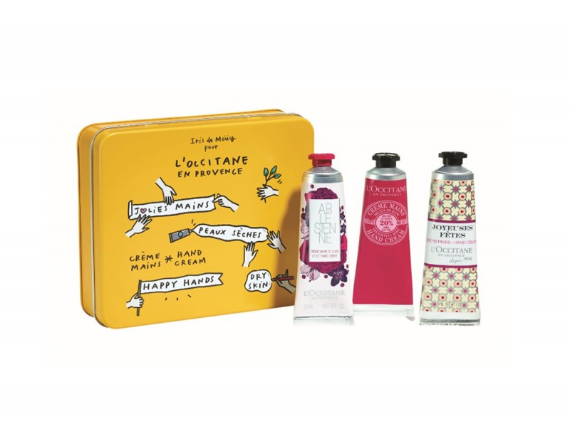 set creme mani occitane natale