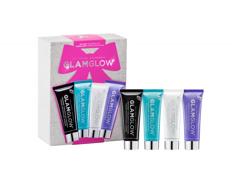 set regalo maschere glam glow