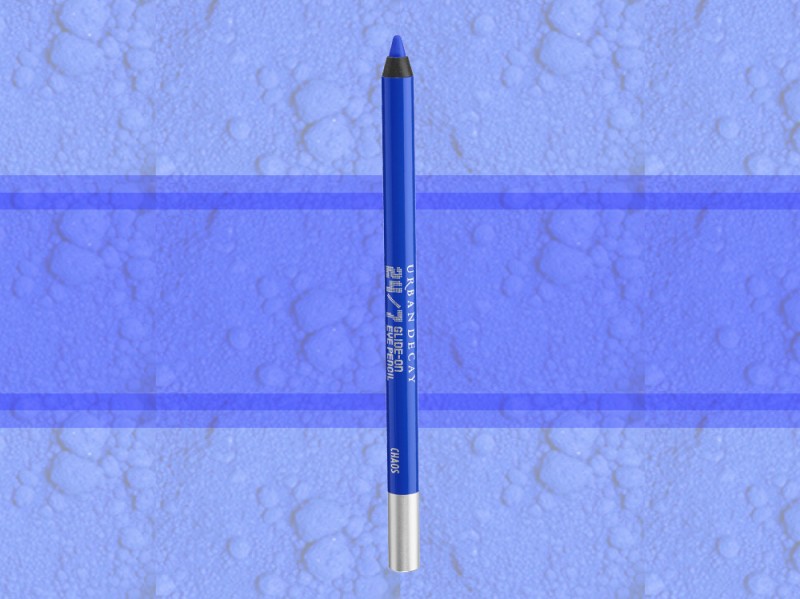 trucco blu elettrico matita occhi urban decay