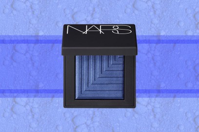 trucco blu elettrico ombretto nars cosmetics