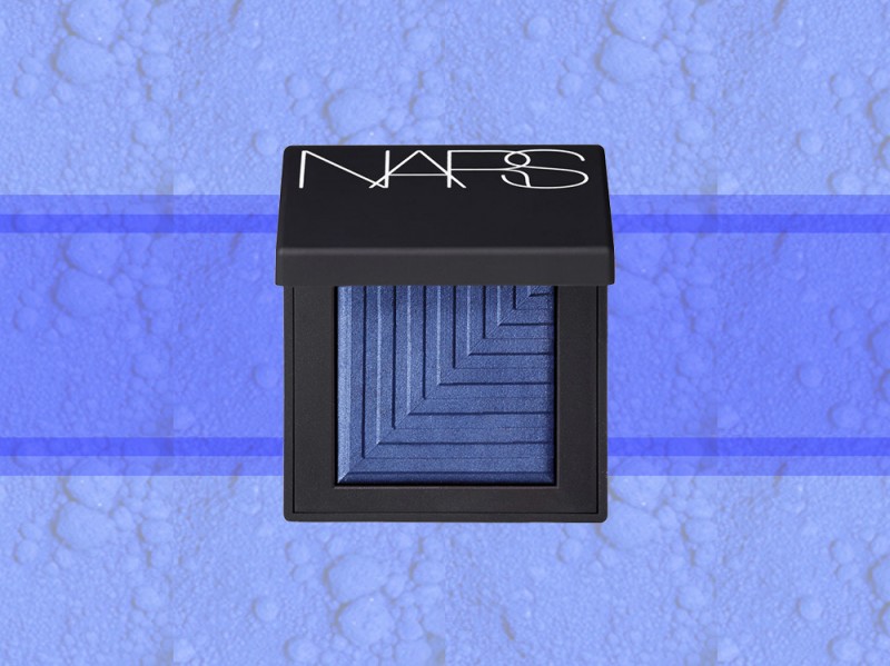 trucco blu elettrico ombretto nars cosmetics