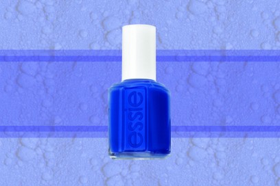 trucco blu elettrico smalto essie