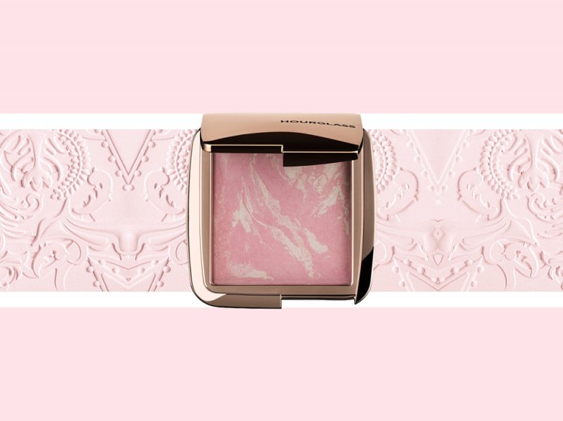 trucco rosa cipria blush hourglass