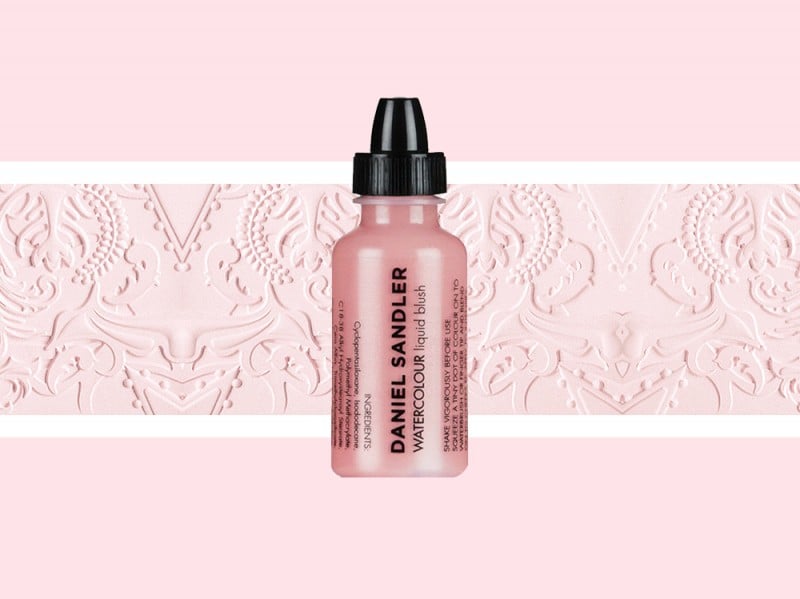 trucco rosa cipria blush liquido daniel sandler