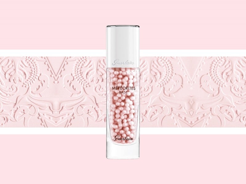 trucco rosa cipria primer viso guerlain