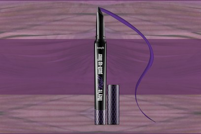 trucco viola eyeliner benefit