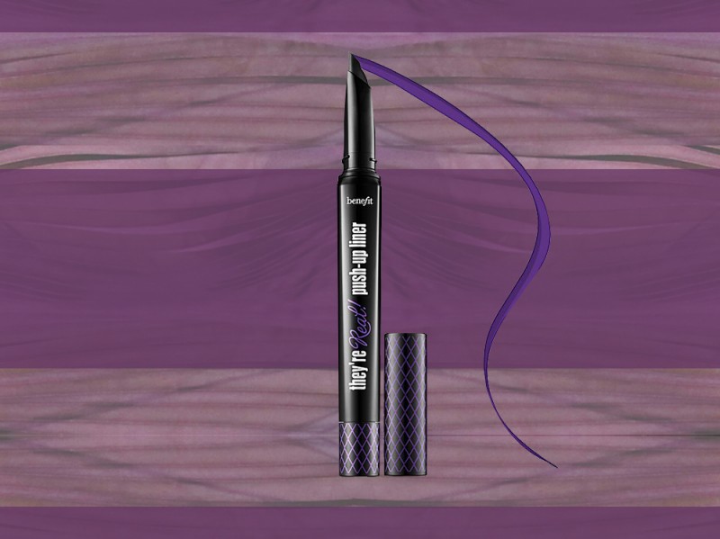 trucco viola eyeliner benefit