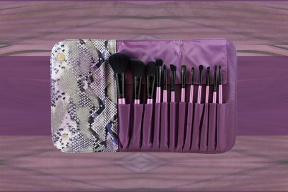 trucco viola morphe brushes pennelli trucco