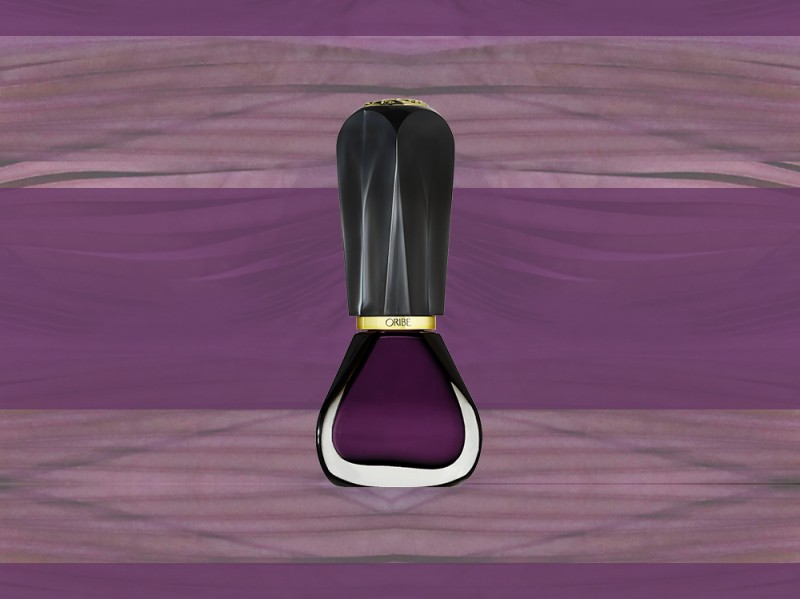 trucco viola smalto oribe