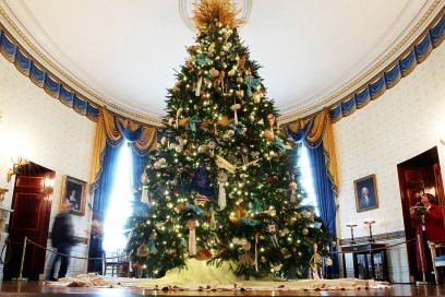 White House Displays Holiday Decorations
