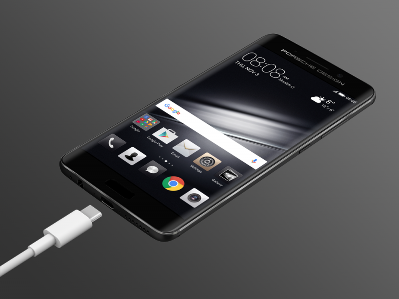 Porsche Design Huawei Mate 9 – Ricarica