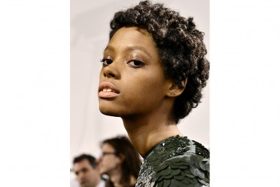 trucco occhi glossati