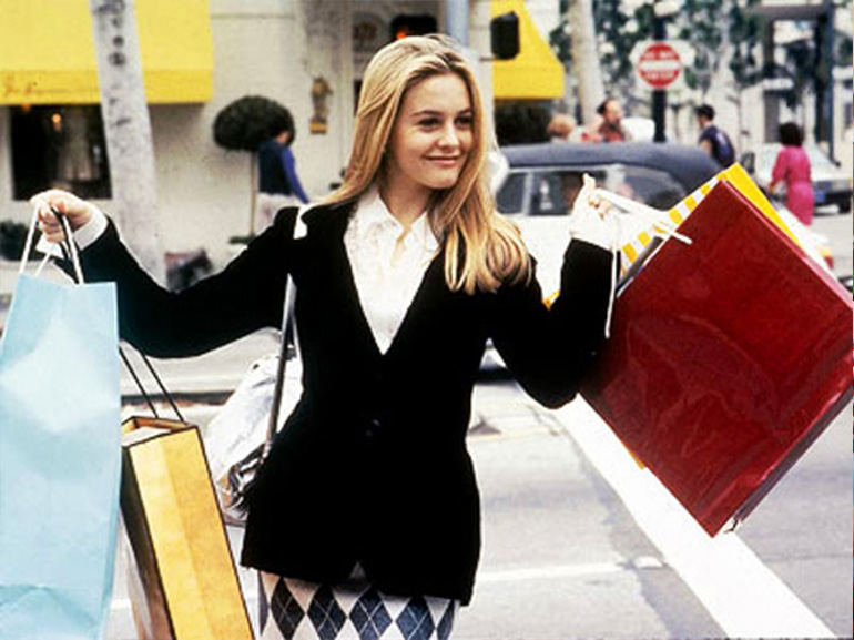 clueless scena shopping