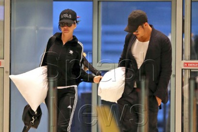 katy perry orlando bloom aeroporto