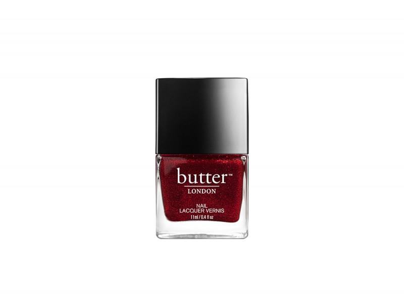 smalto rosso per le feste butter london