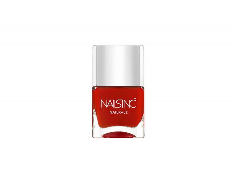 smalto rosso per le feste nails inc