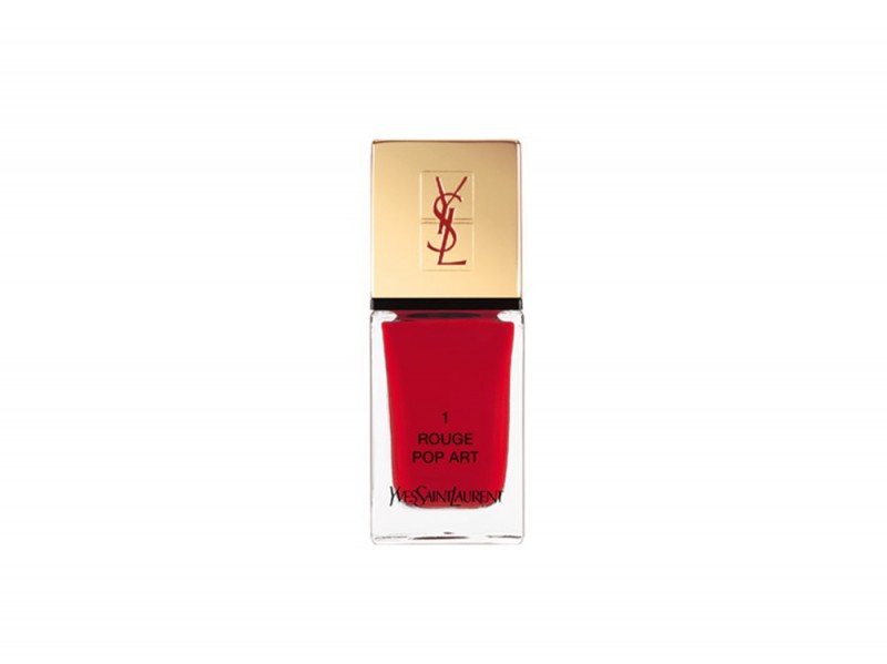 smalto rosso per le feste ysl