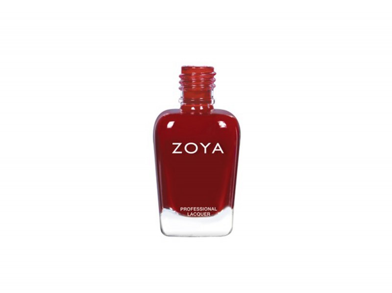 smalto rosso per le feste zoya